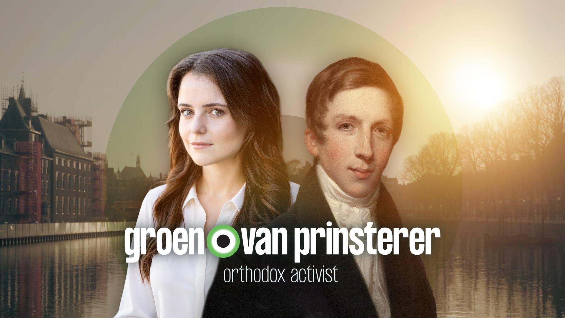 Groen met cirkel en titel 0